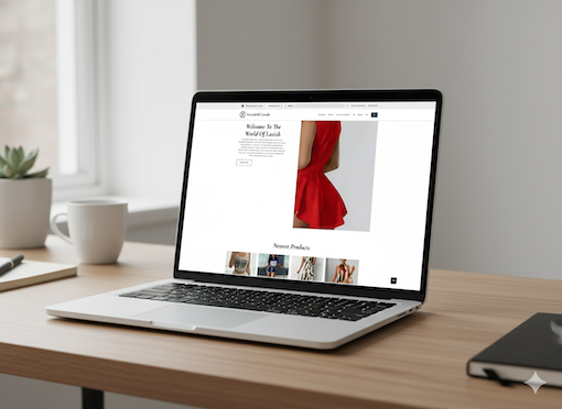 E-commerce Website Mockup